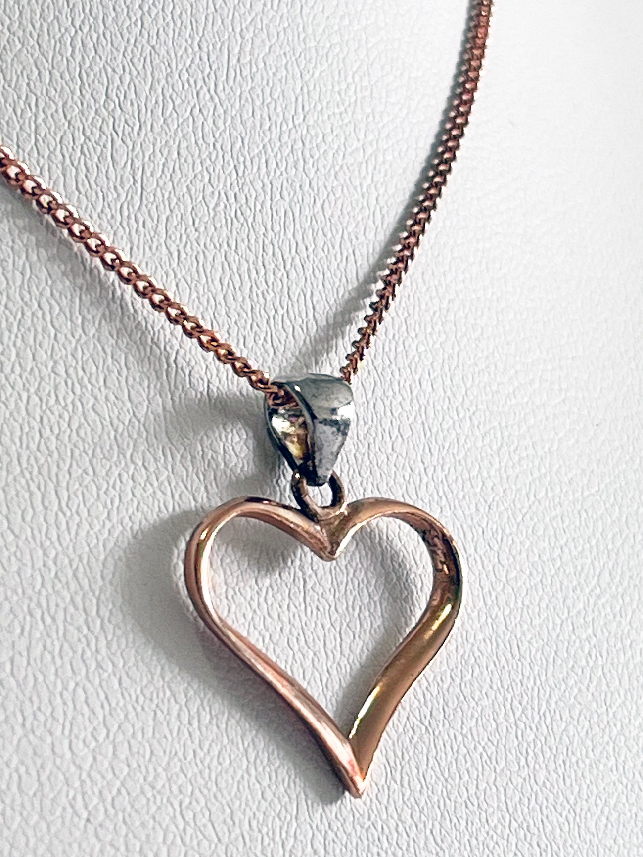 Necklace - Rose Heart