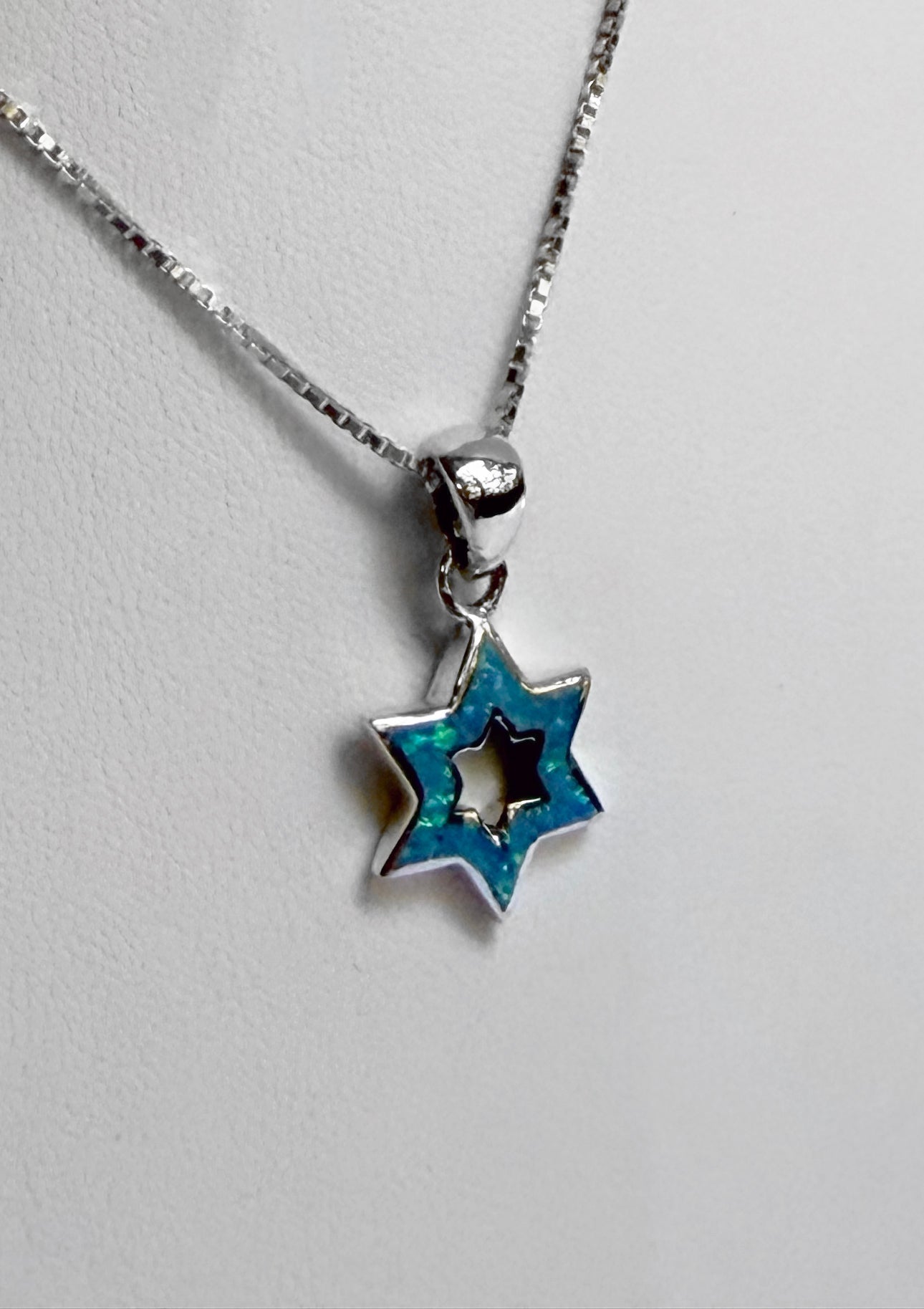 Pendant - Sterling Silver & Opalite