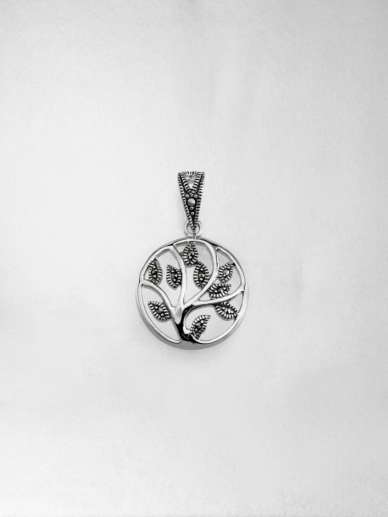 Pendant - Tree of Life - Marcasite