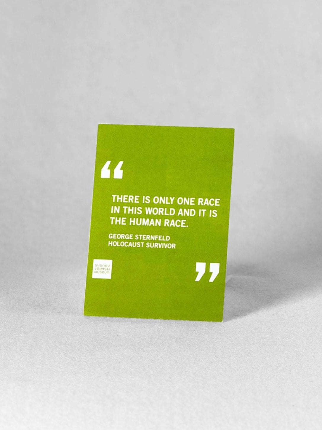 Postcard - Quotation - George Sternfeld