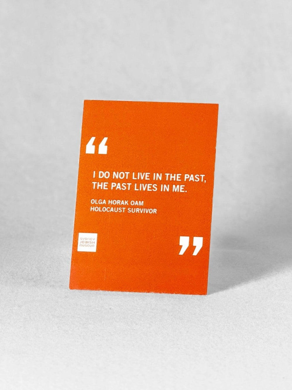 Postcard - Quotation - Olga Horak OAM