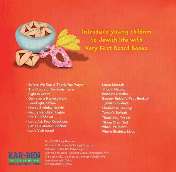 Purim is Coming! - Tracey Newman