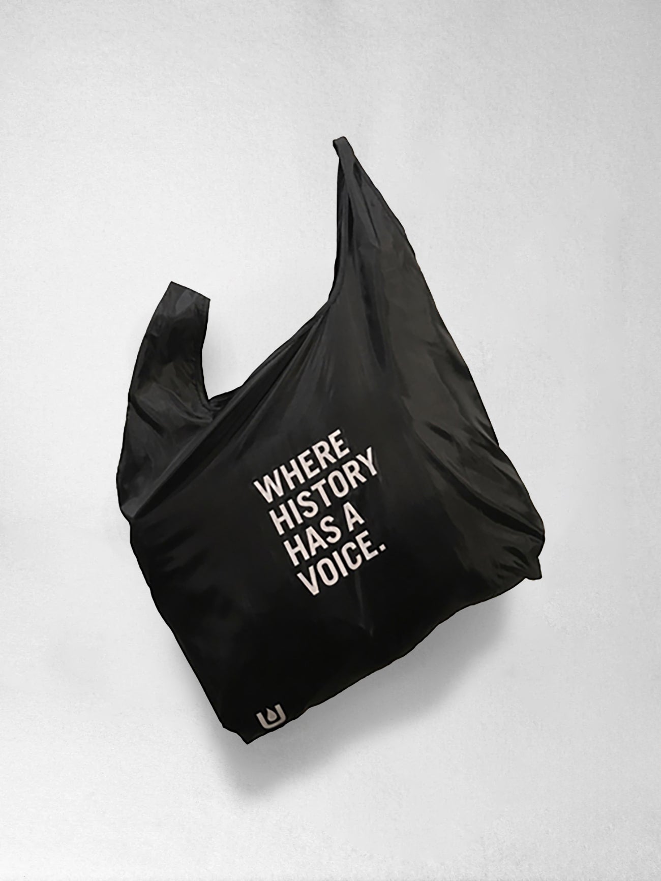 Reusable Fold Up Tote: 'Where History Has A Voice'