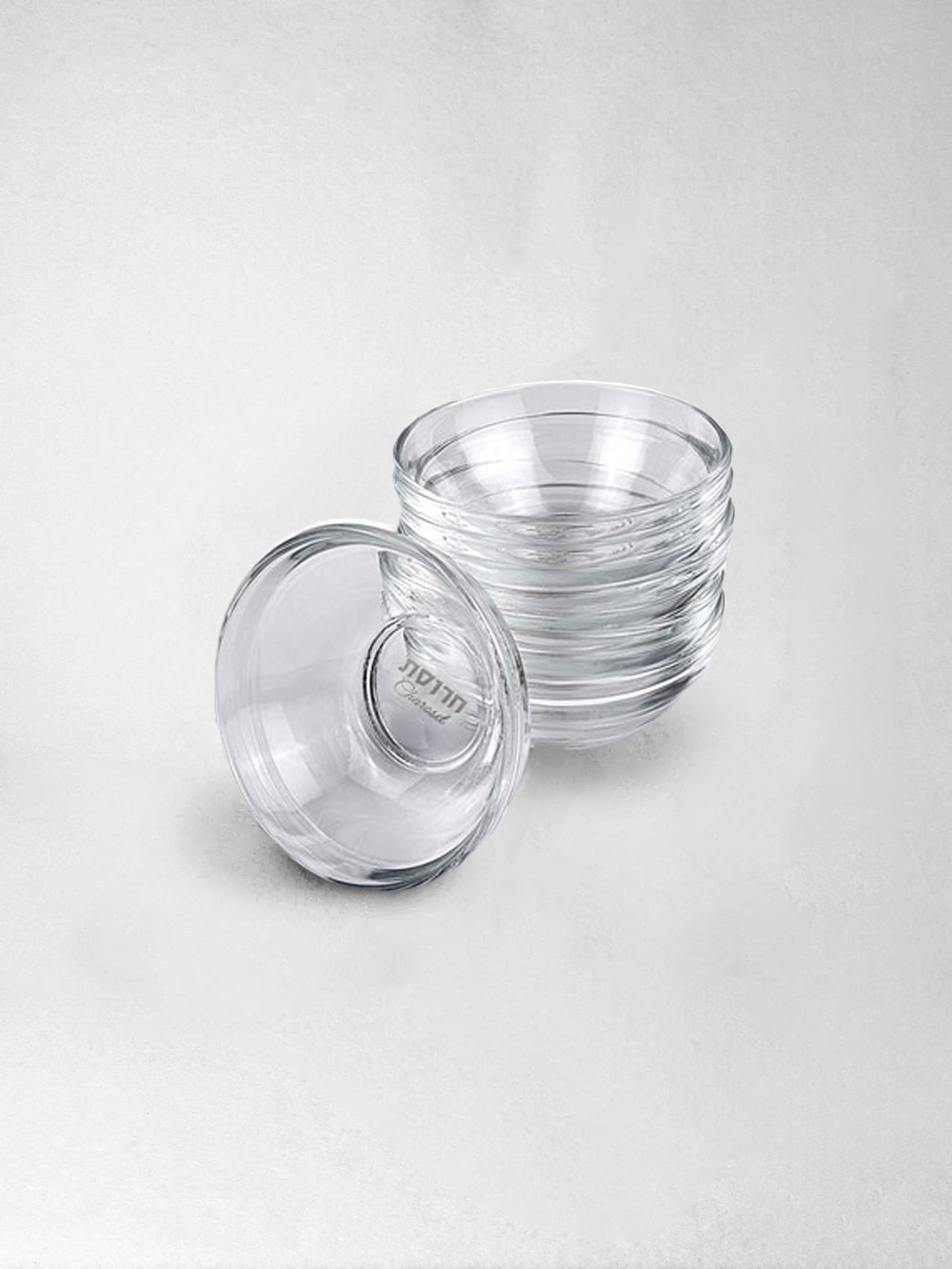 Seder Dishes, glass , set of six