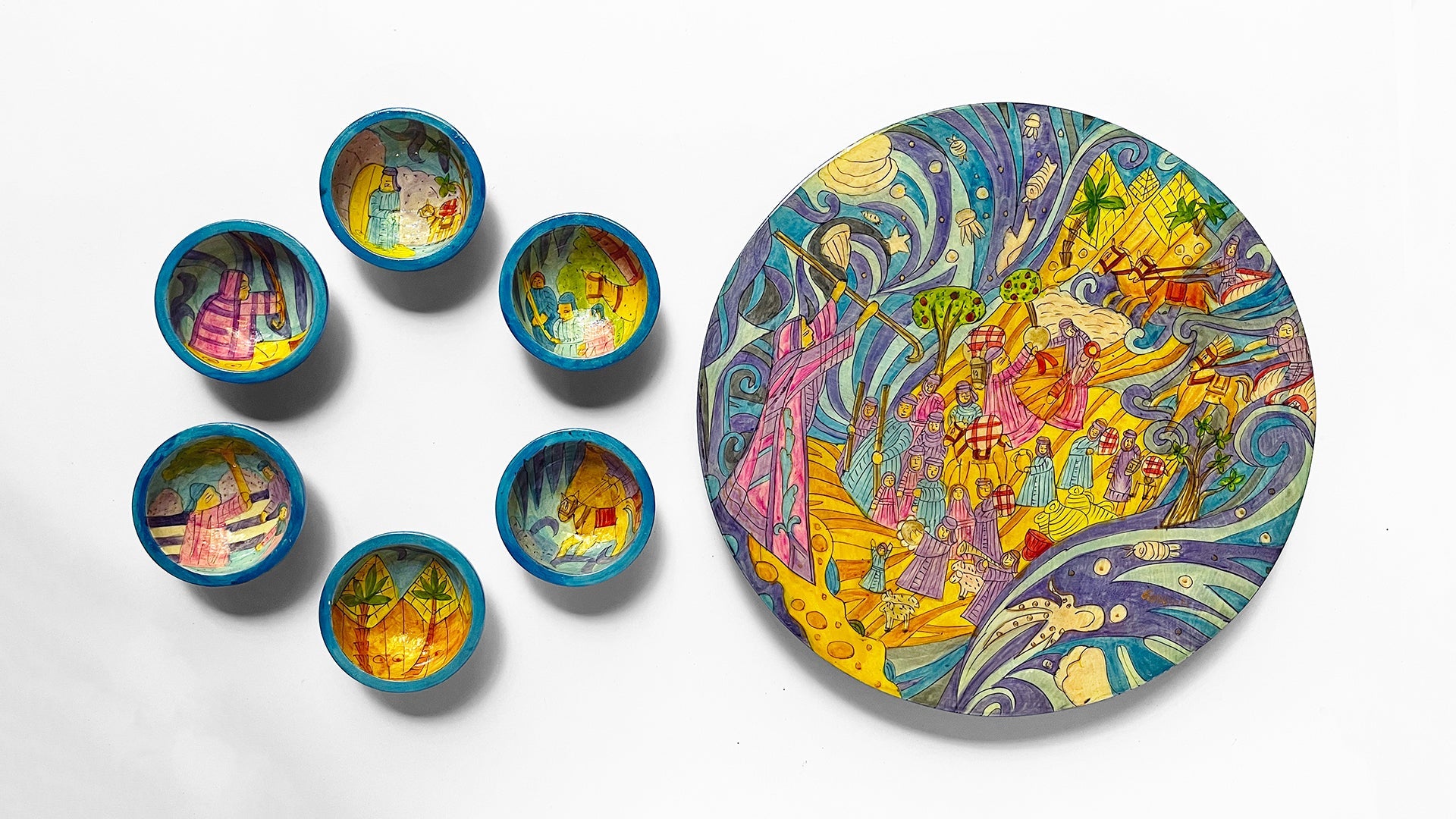 Seder Plate - Exodus, Emanuel Design