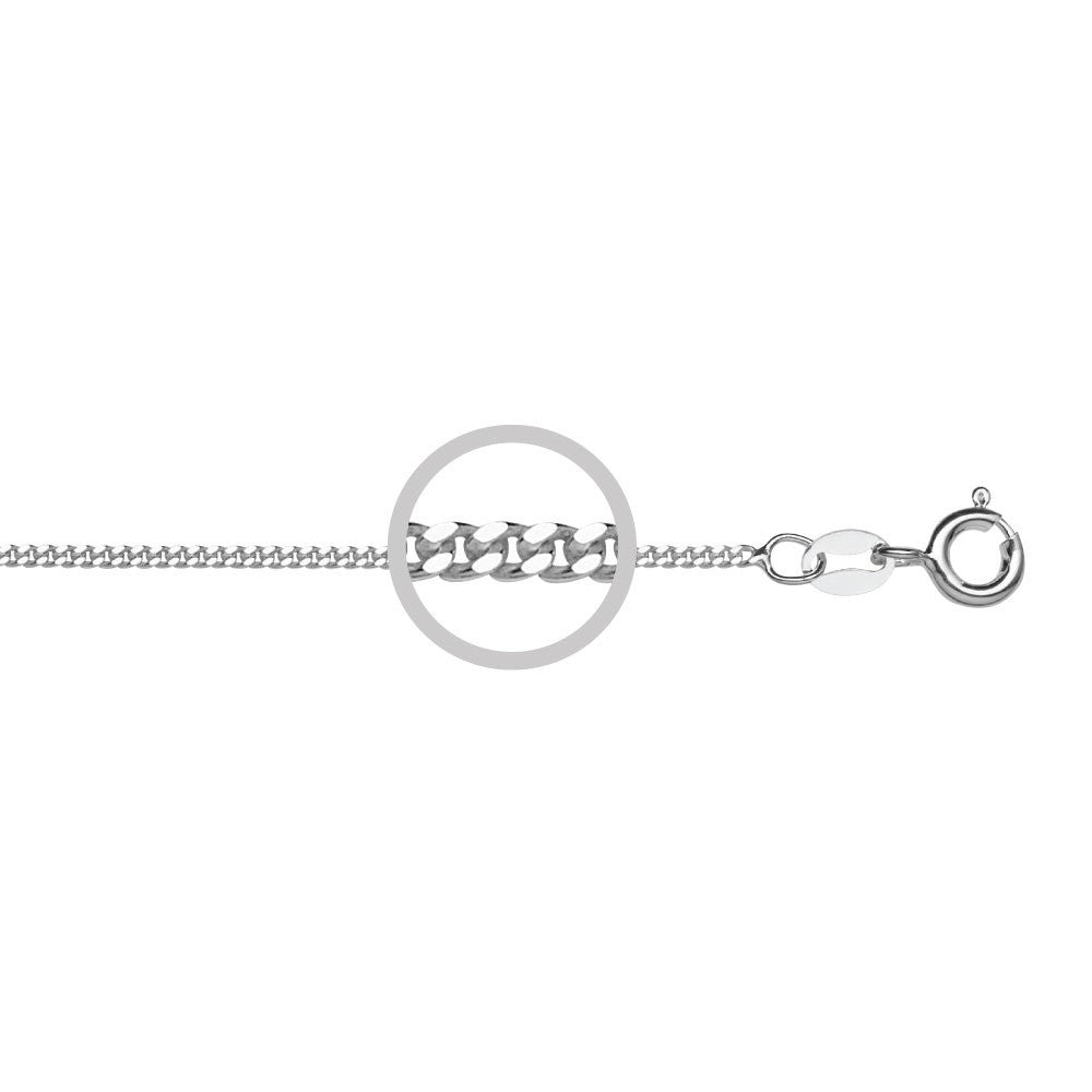 Silver chain - 55cm