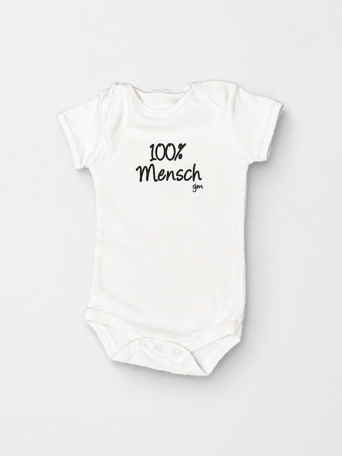 SJM Baby Onesie - 100% Mensch
