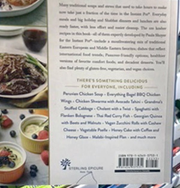 The Instant Pot Kosher Cookbook - Paula Schoyer