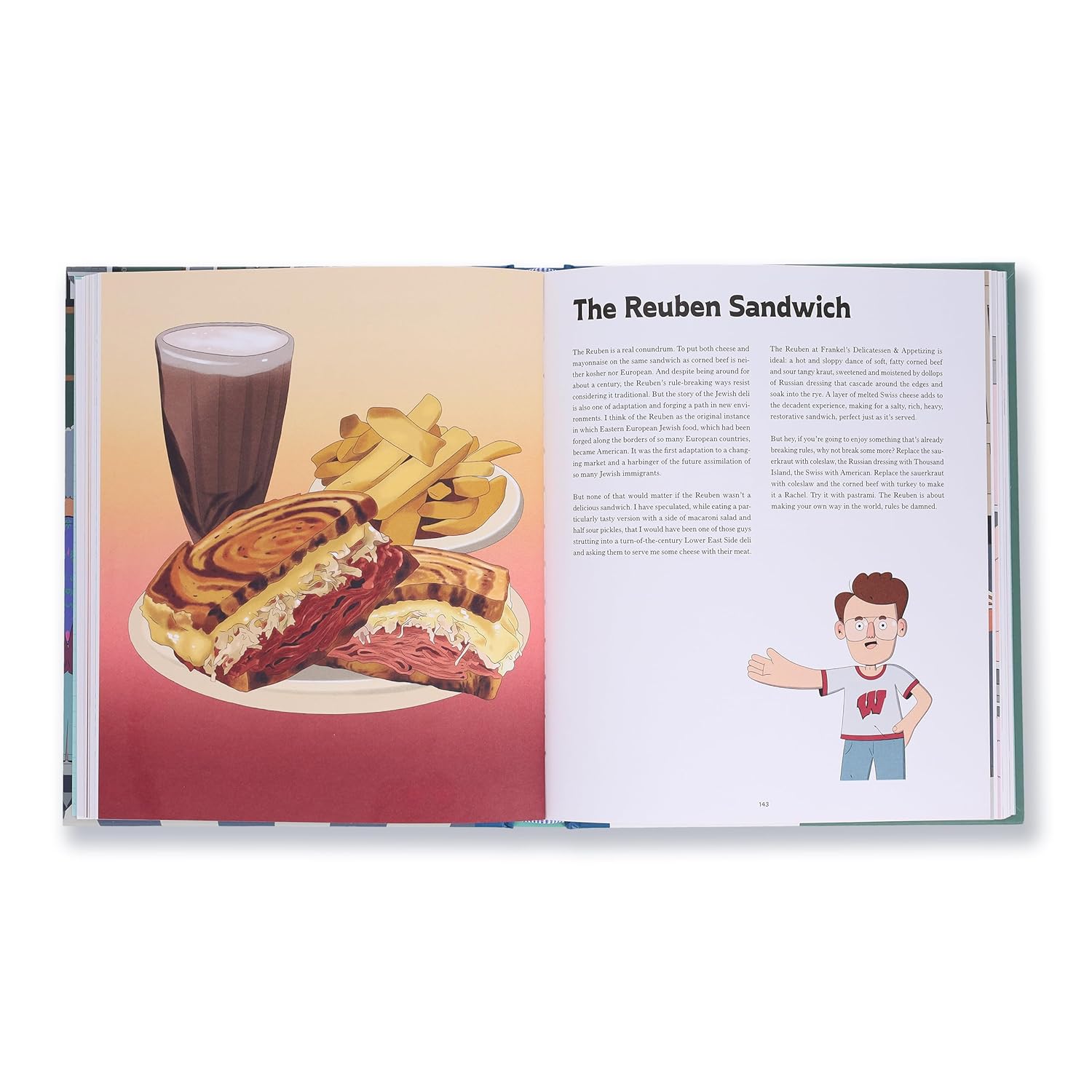 The Jewish Deli : An Illustrated Guide to the Chosen Food - Ben Nadler