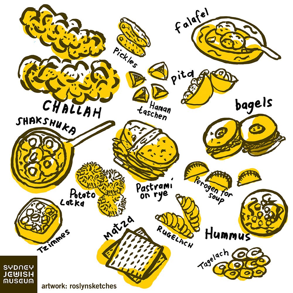 Tote Bag - Jewish Food